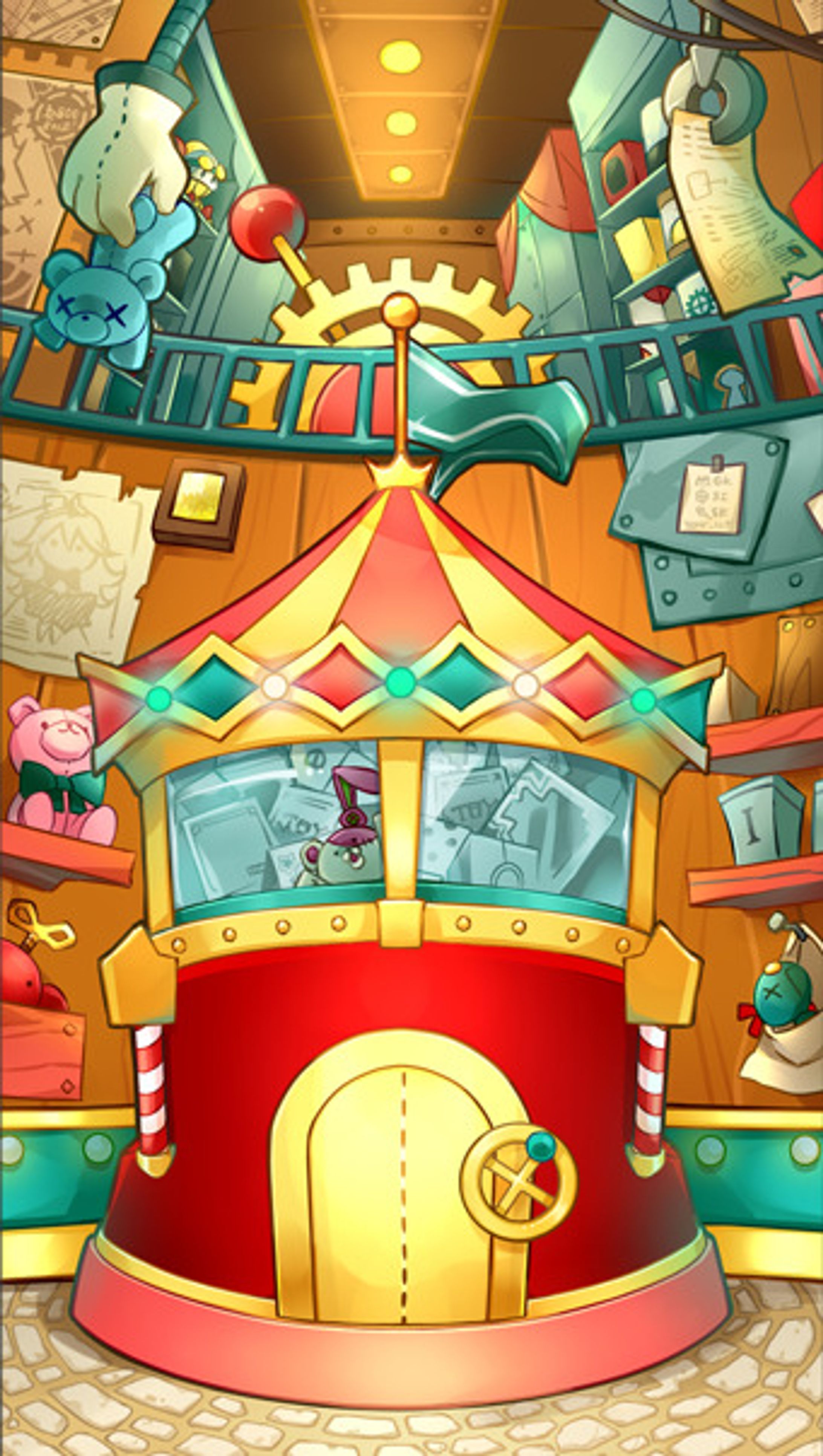 アプリゲーム「トイフリック」背景-1