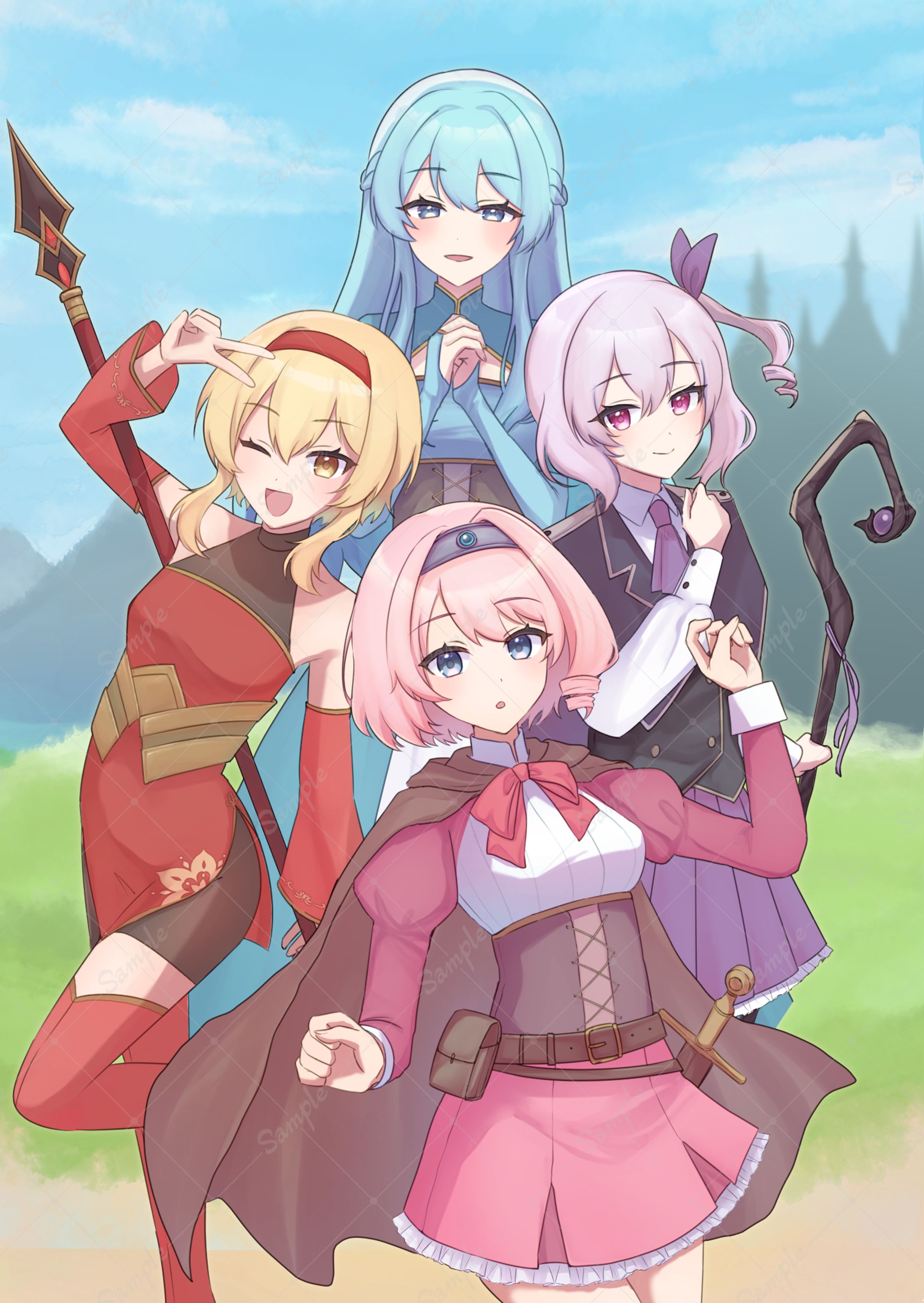 【ご依頼絵】一枚絵-1