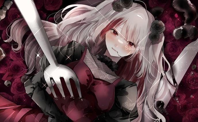 黒羽あやめ様 cover動画イラスト(2023.1)