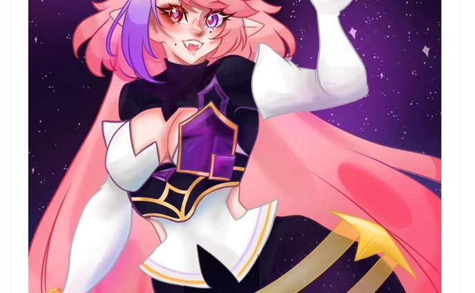 THE MOON ✨️

A redraw from earlier this year (2nd pic)
Crazy to see my progress so happy with this
