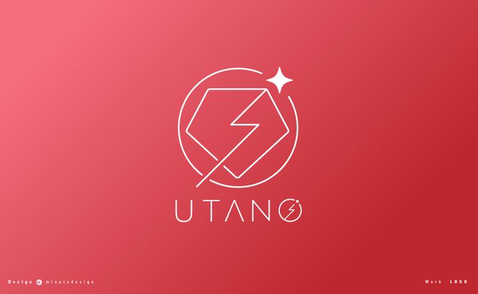 白玖ウタノ様　シンボルマーク2種