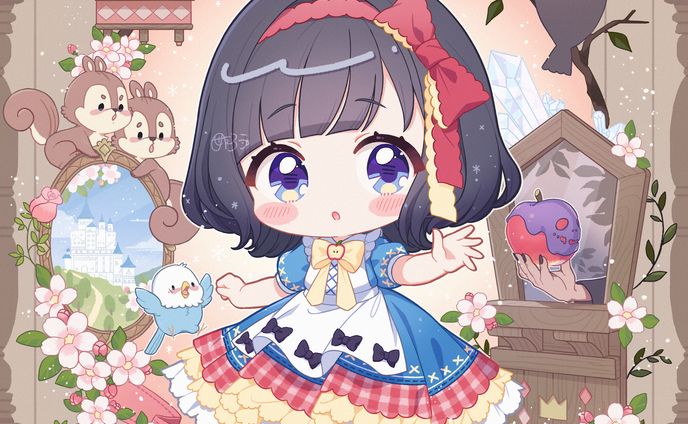 【佳作受賞作品】『童話ミニキャラコンテスト』 