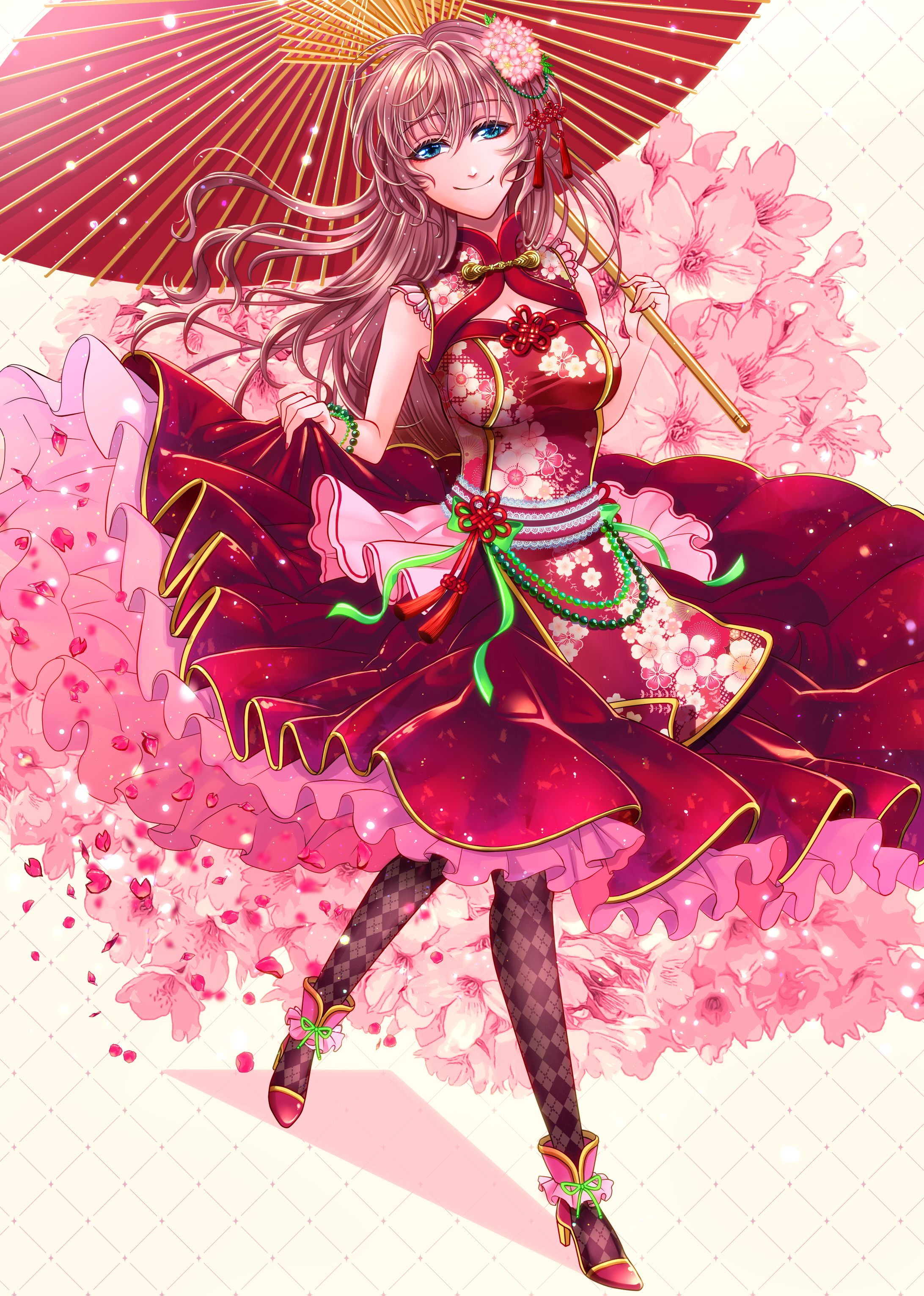 創作イラスト「春の妖精」-1