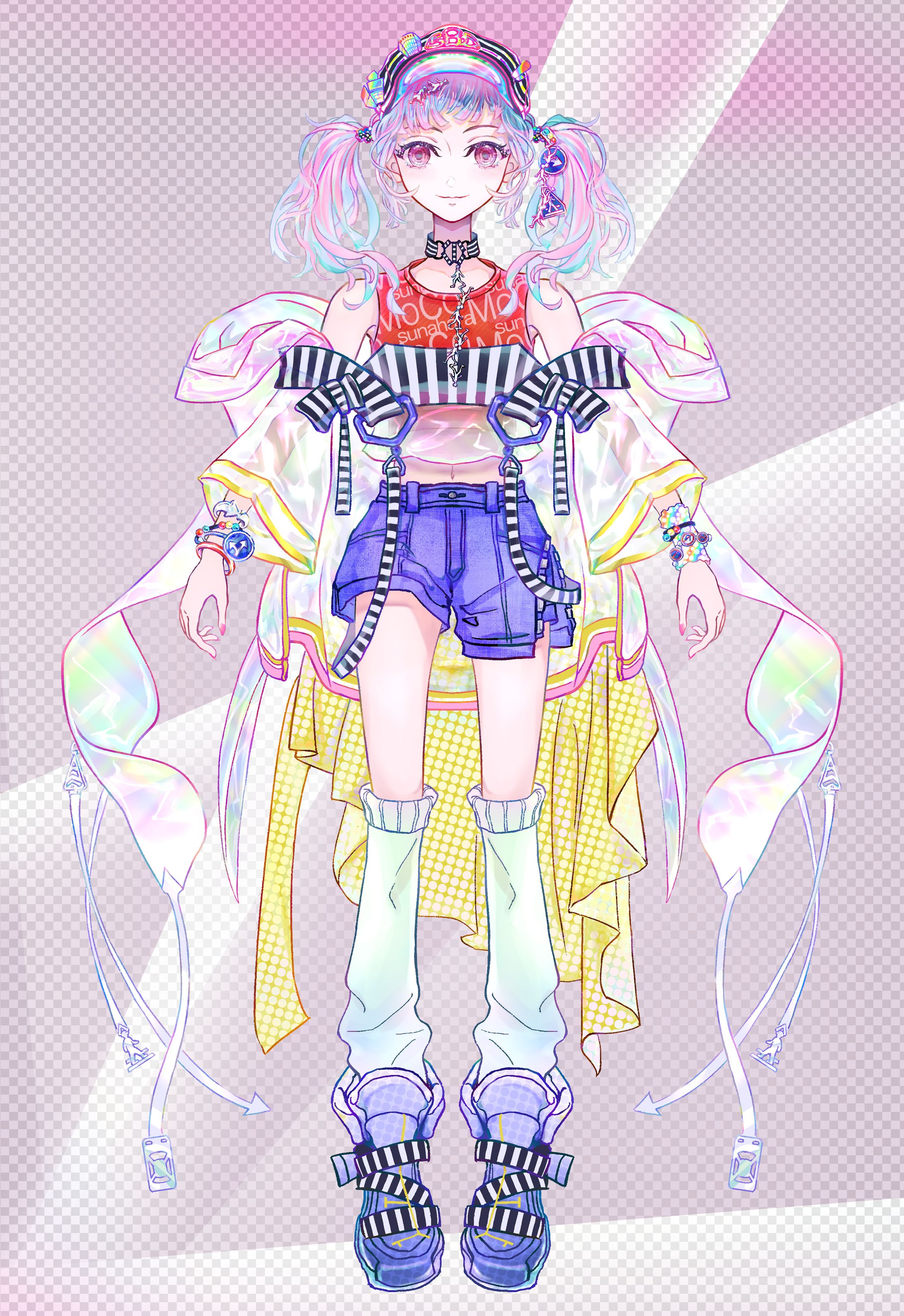 MoCo Scramble／Live2D／Original character-1