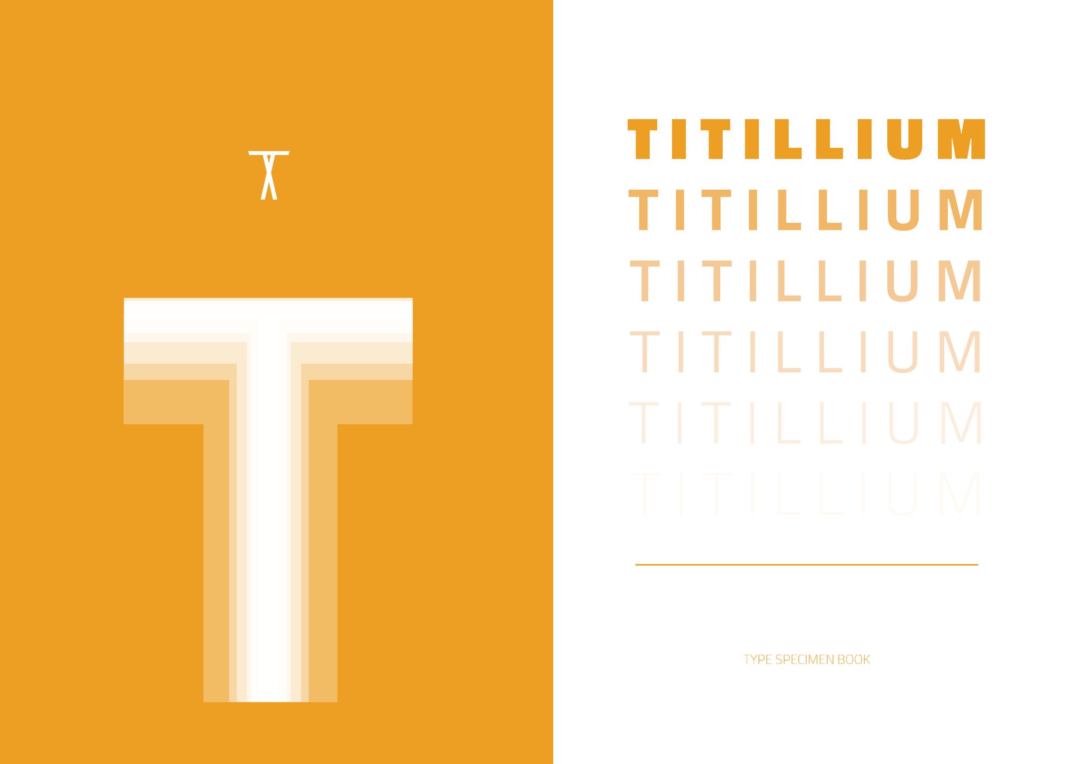 Titillium Type specimen-1
