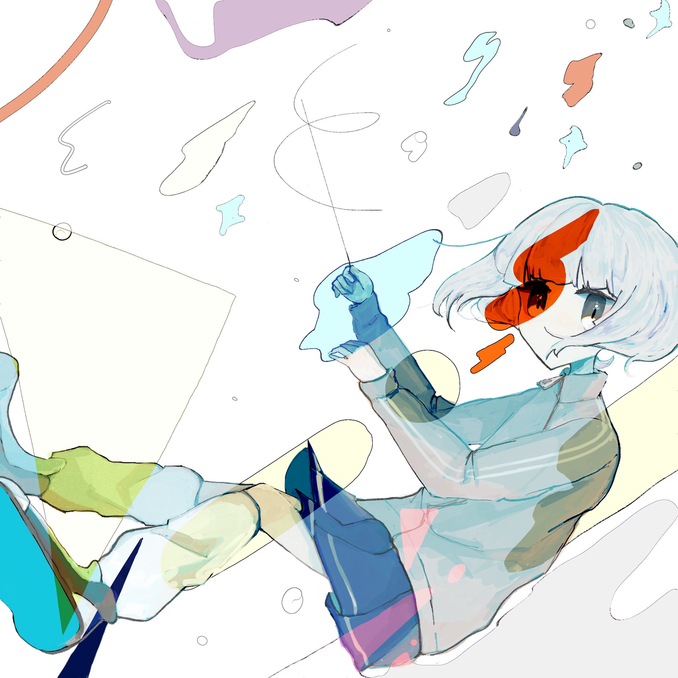 【ジャケットイラスト】Leica - 1st digital mini album 「彩色譜綴」-1