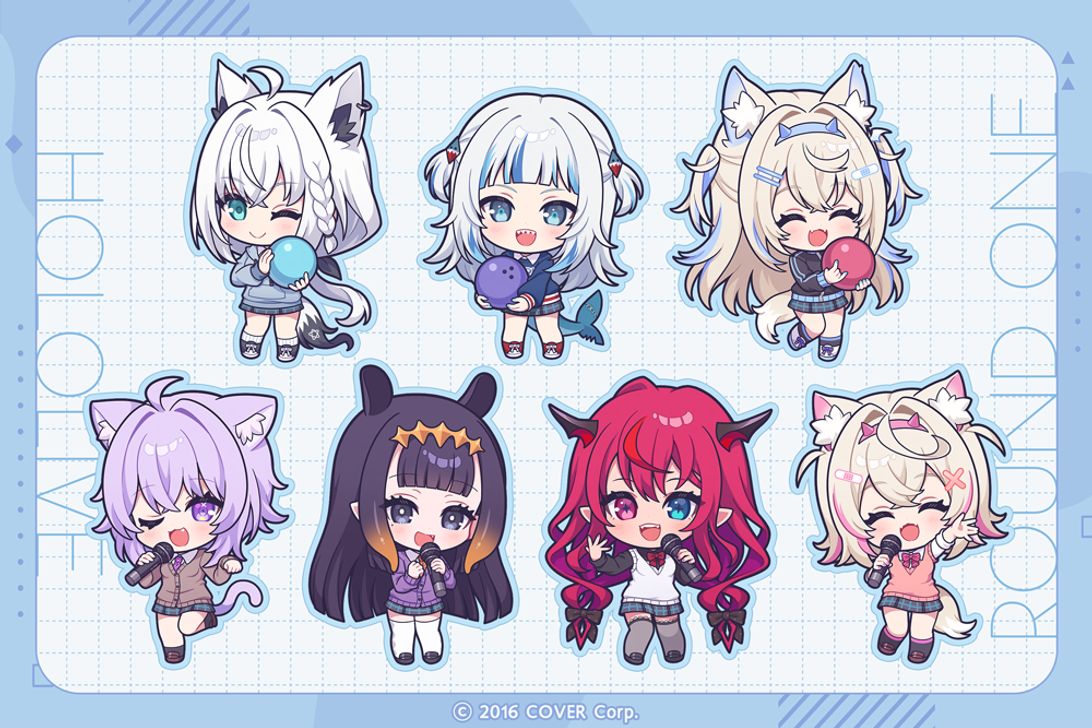 Works】ホロライブ×ラウンドワン コラボキャンペーン - すずみしろ