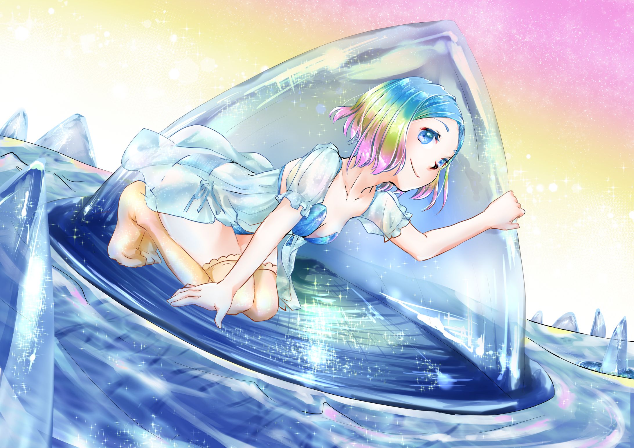 クラゲ擬人化／2019年制作-1