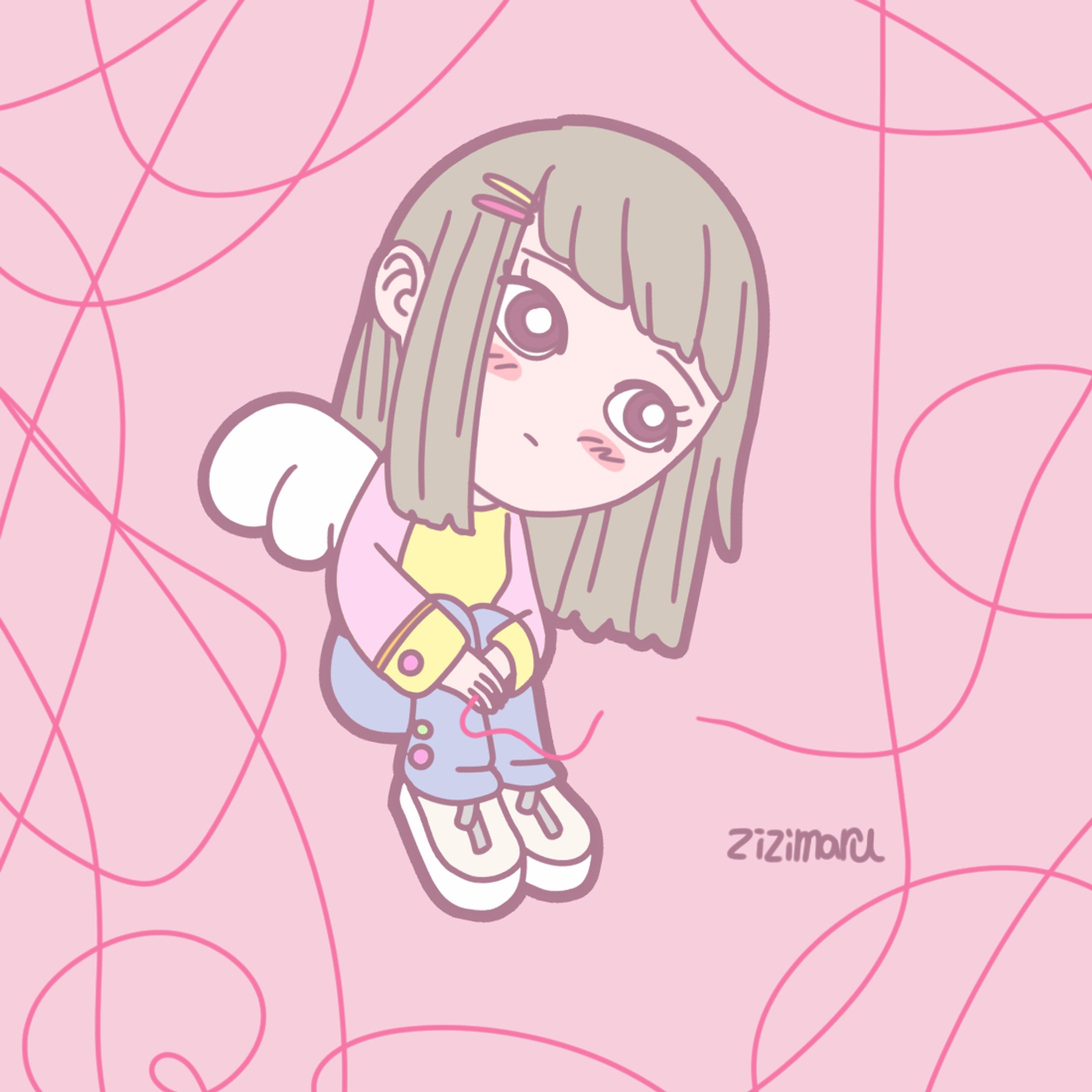 パステル女の子④-1