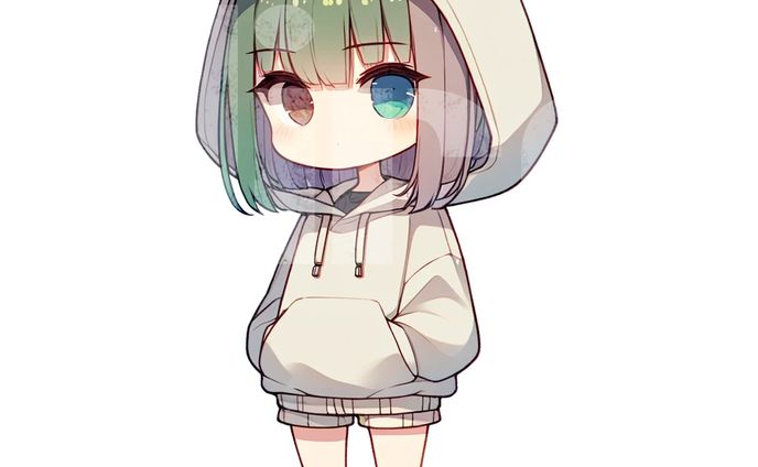 オッドアイ少女