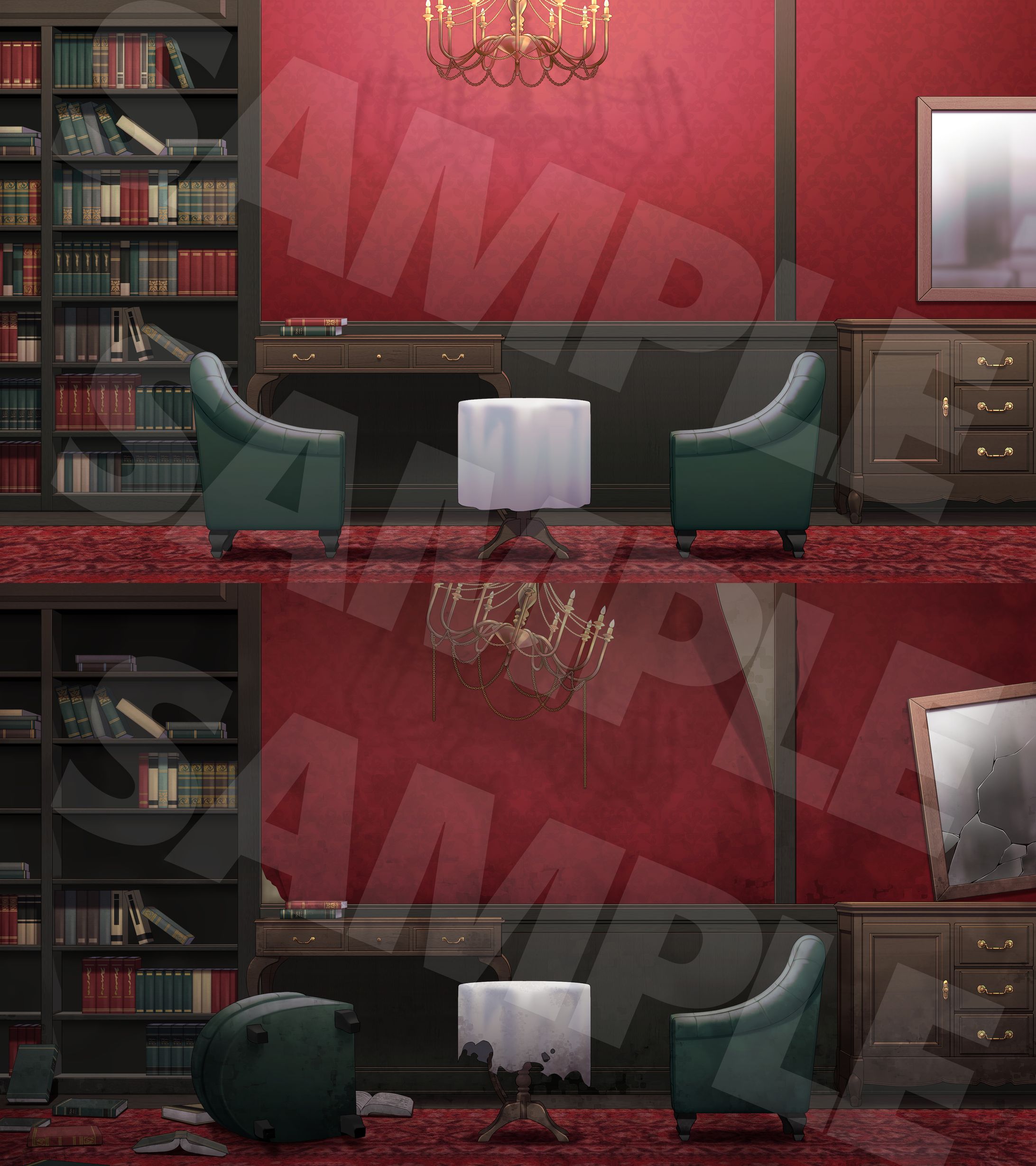 【解砕 -カイサイ-】 背景描画-1