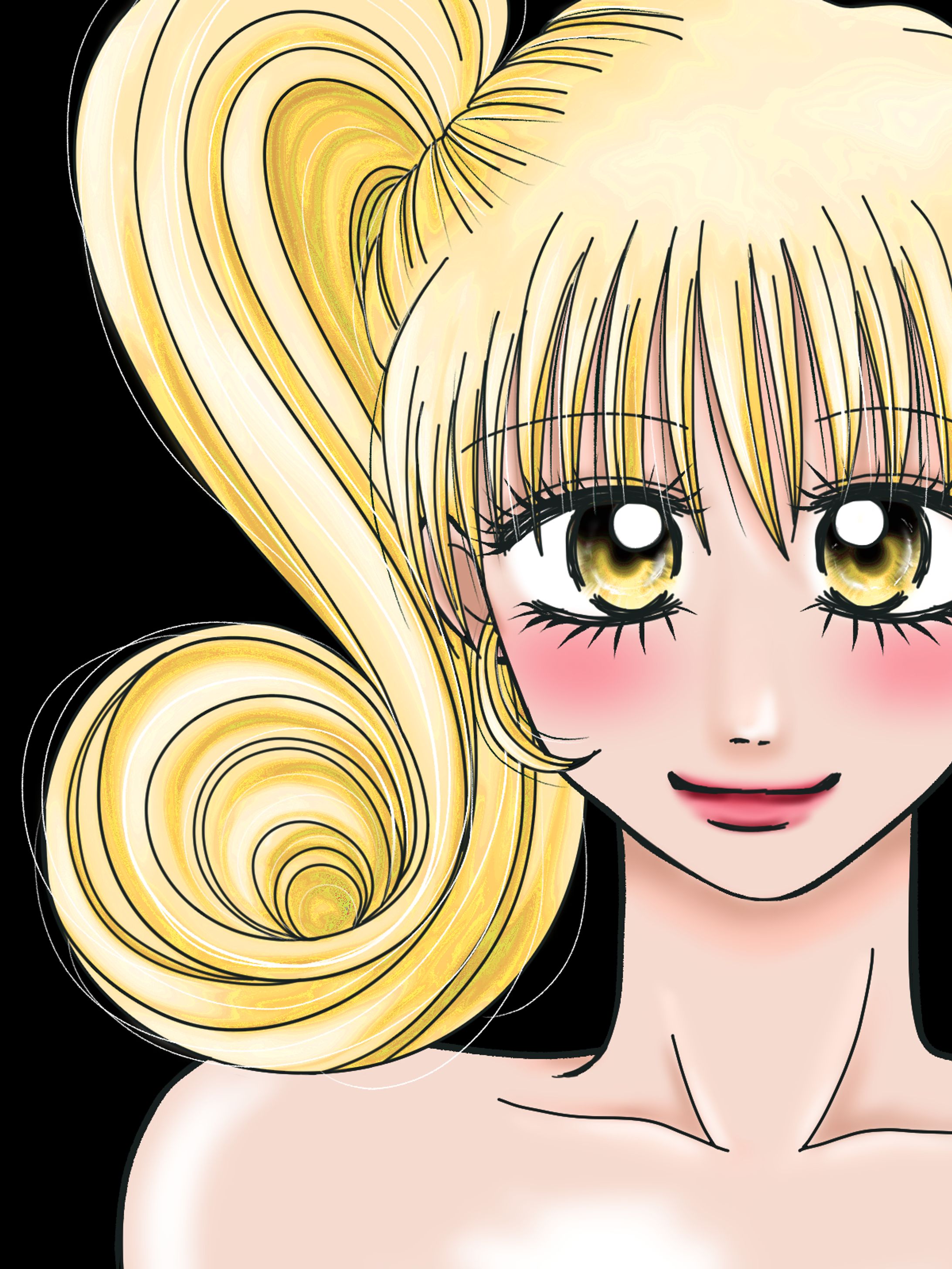 NFT<Color Hair Girl>3/3-1