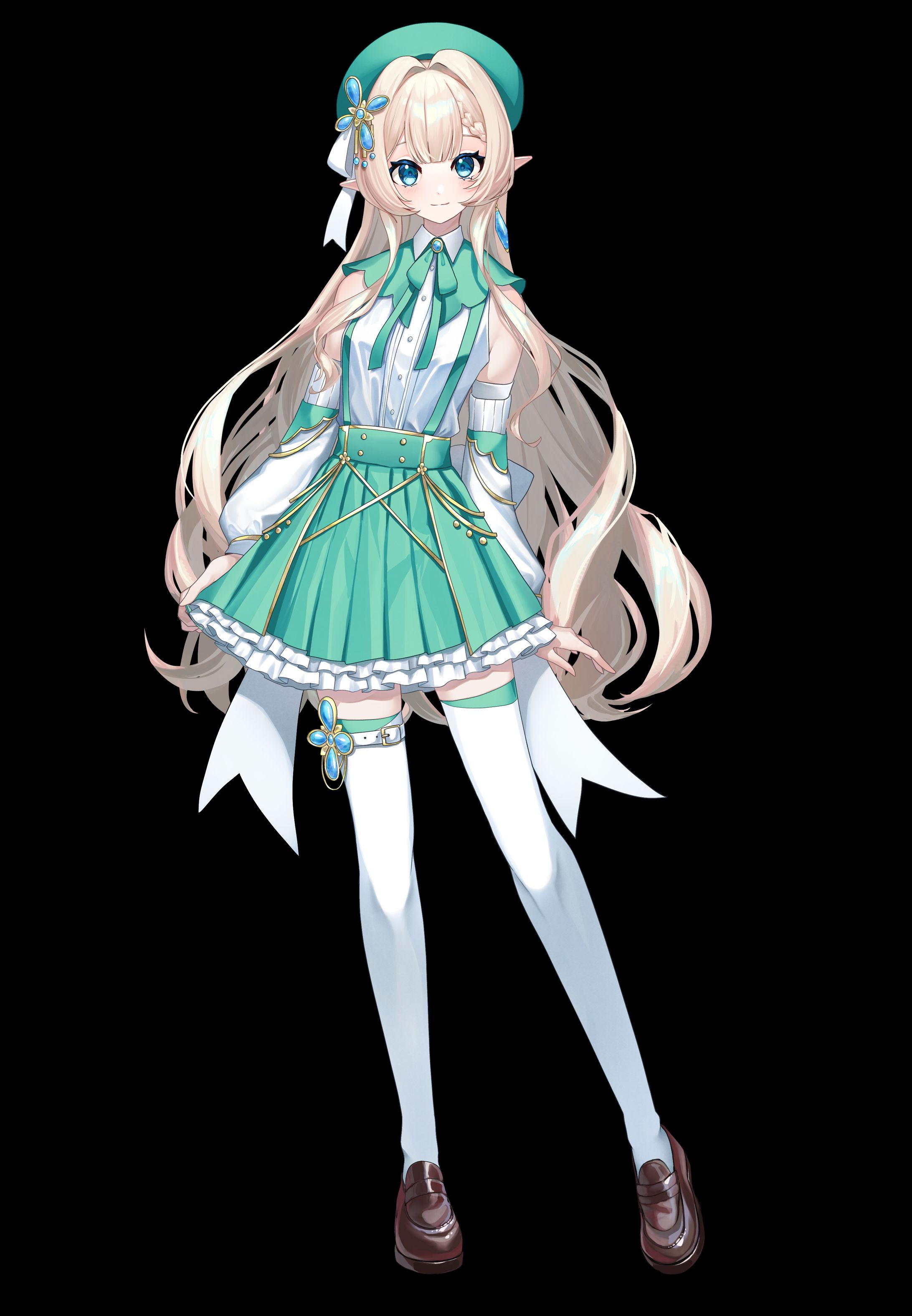 レビイ・ゲリール様　立ち絵イラスト-1