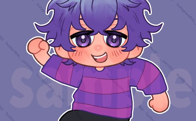 イラスト、sdイラスト