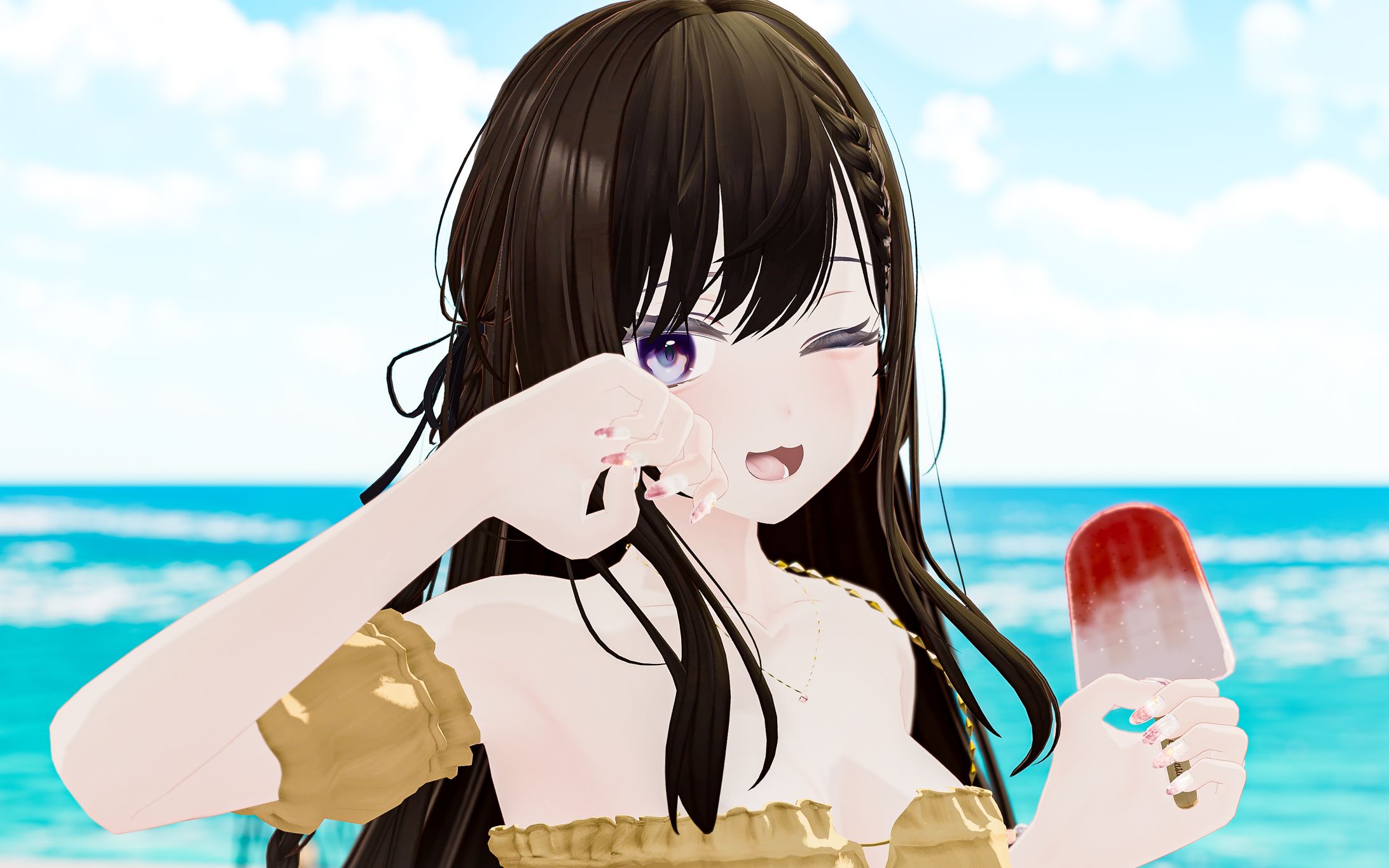 おもちやさん「Mermaid Nail」テスター-1