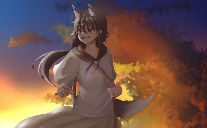 夕焼け