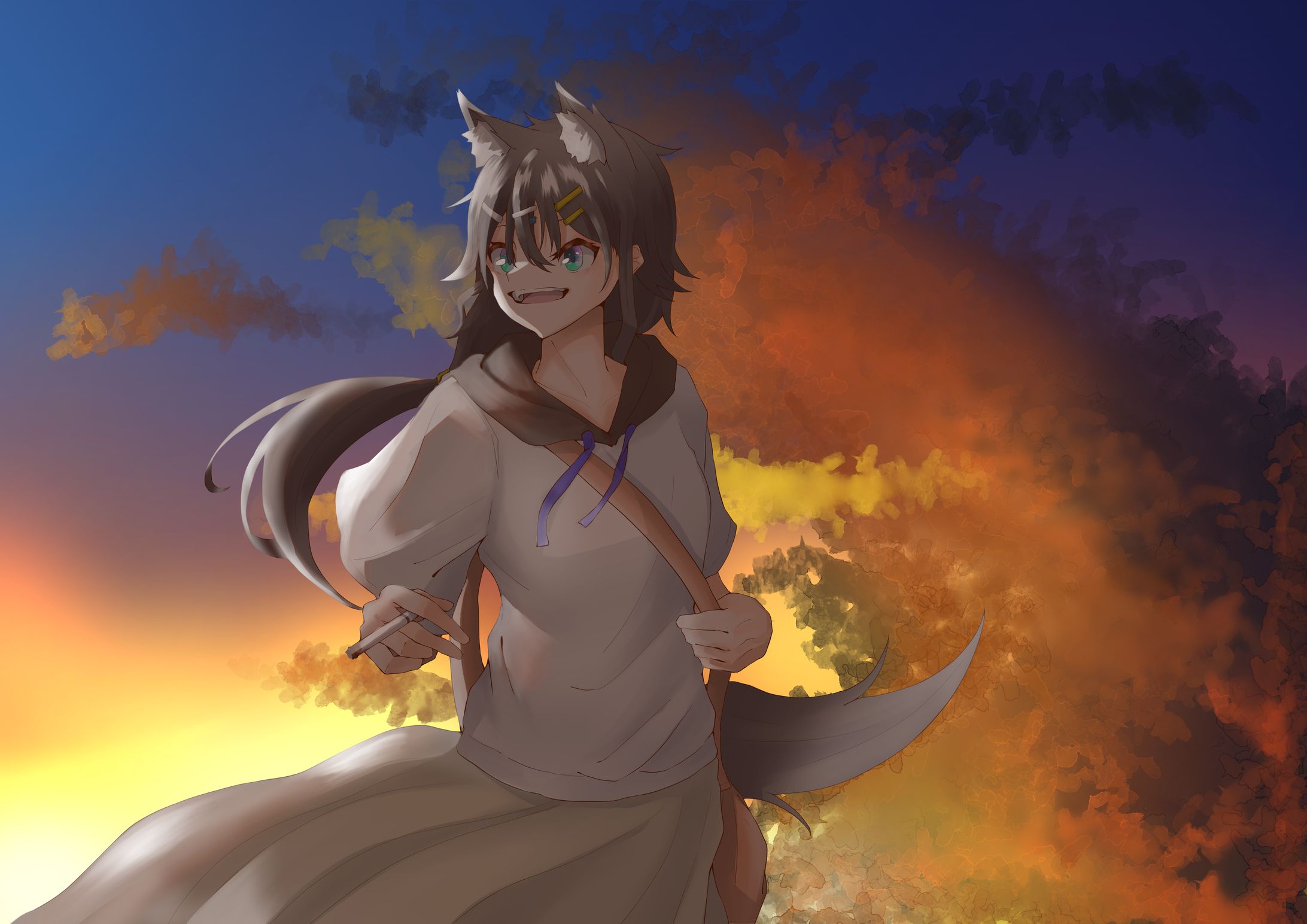 夕焼け-1