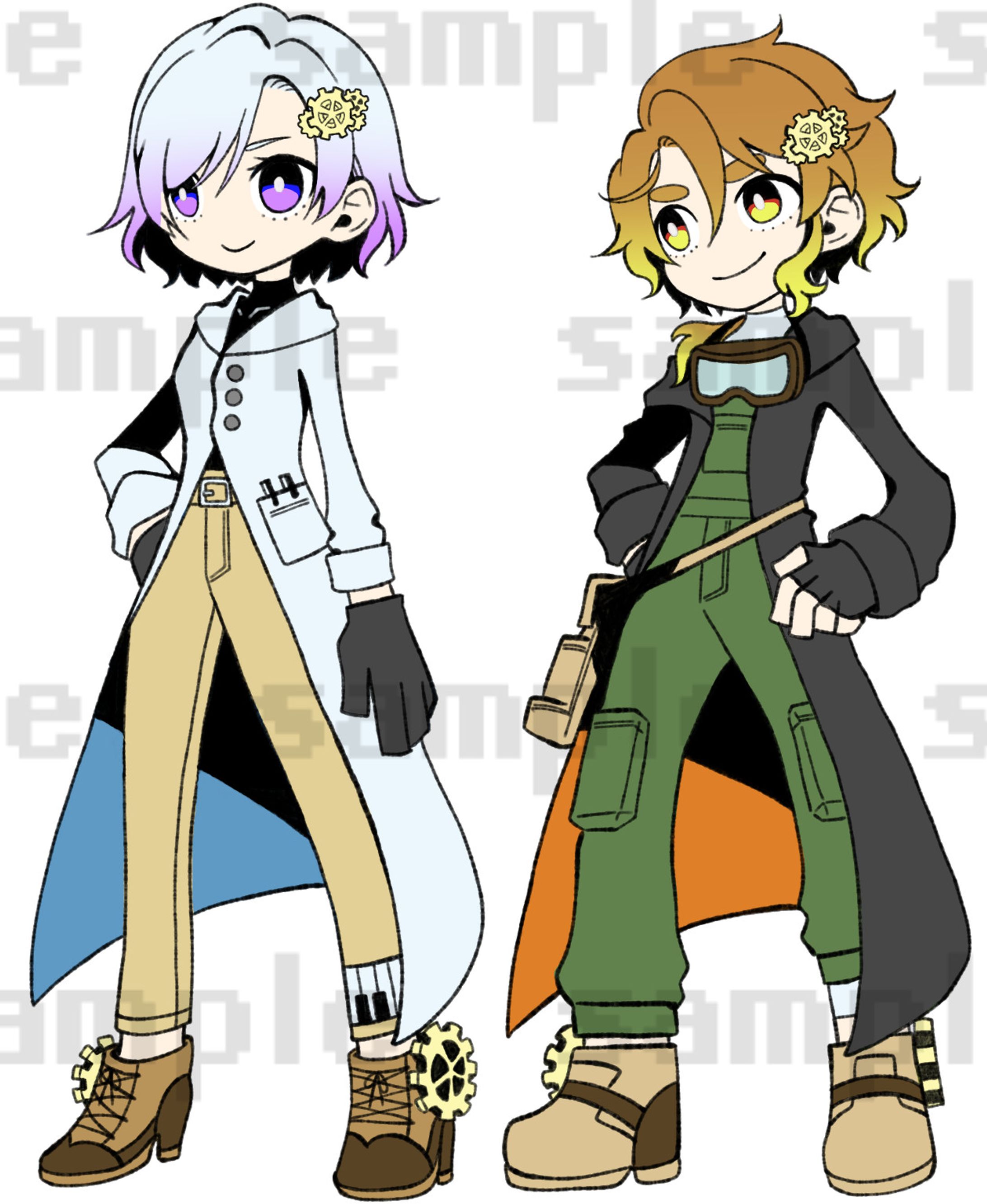 P5Tデフォルメイラスト　P5T風-1