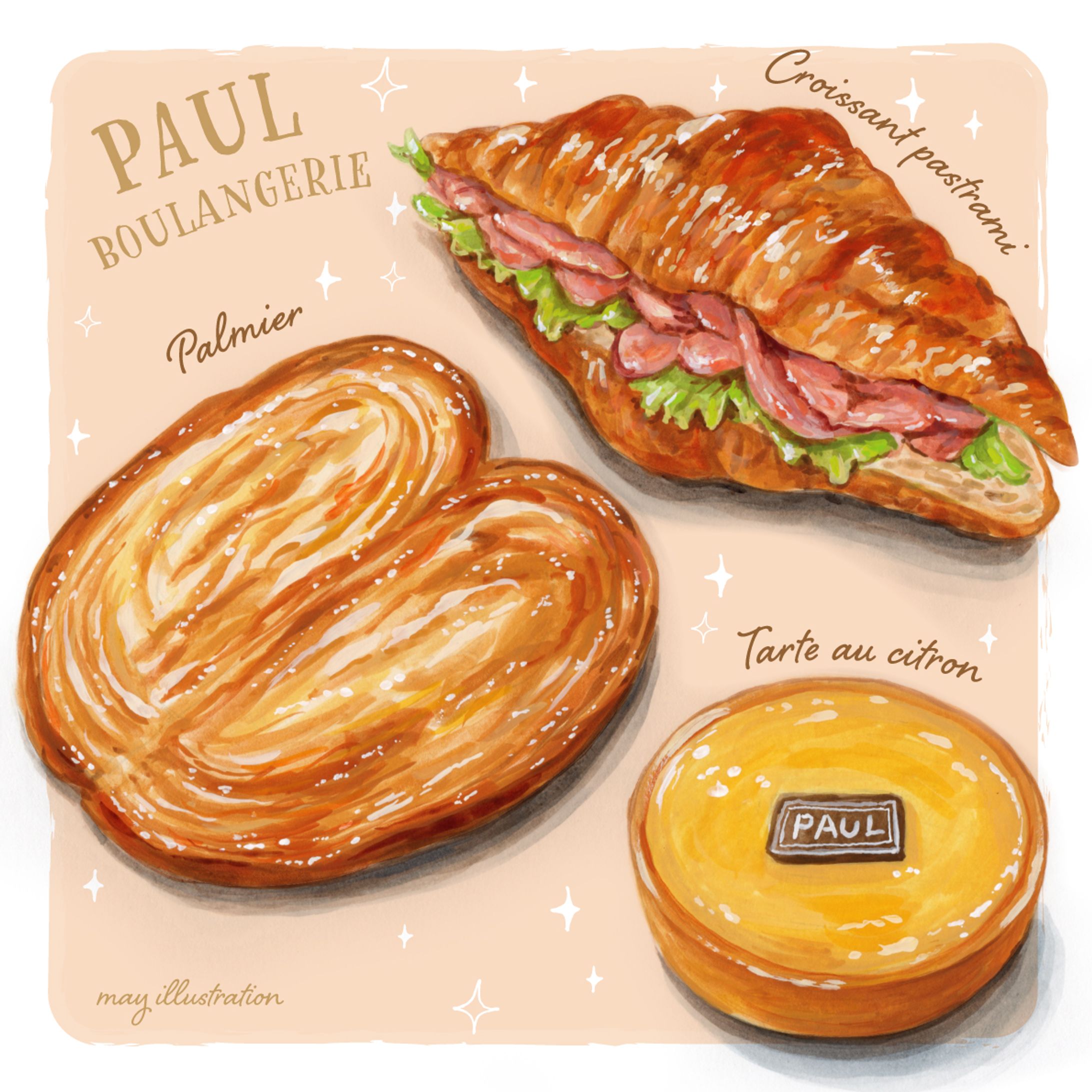 パン3種-3 Breads-1