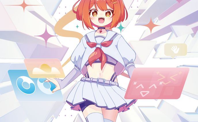 CDジャケット／Live2D用立ち絵