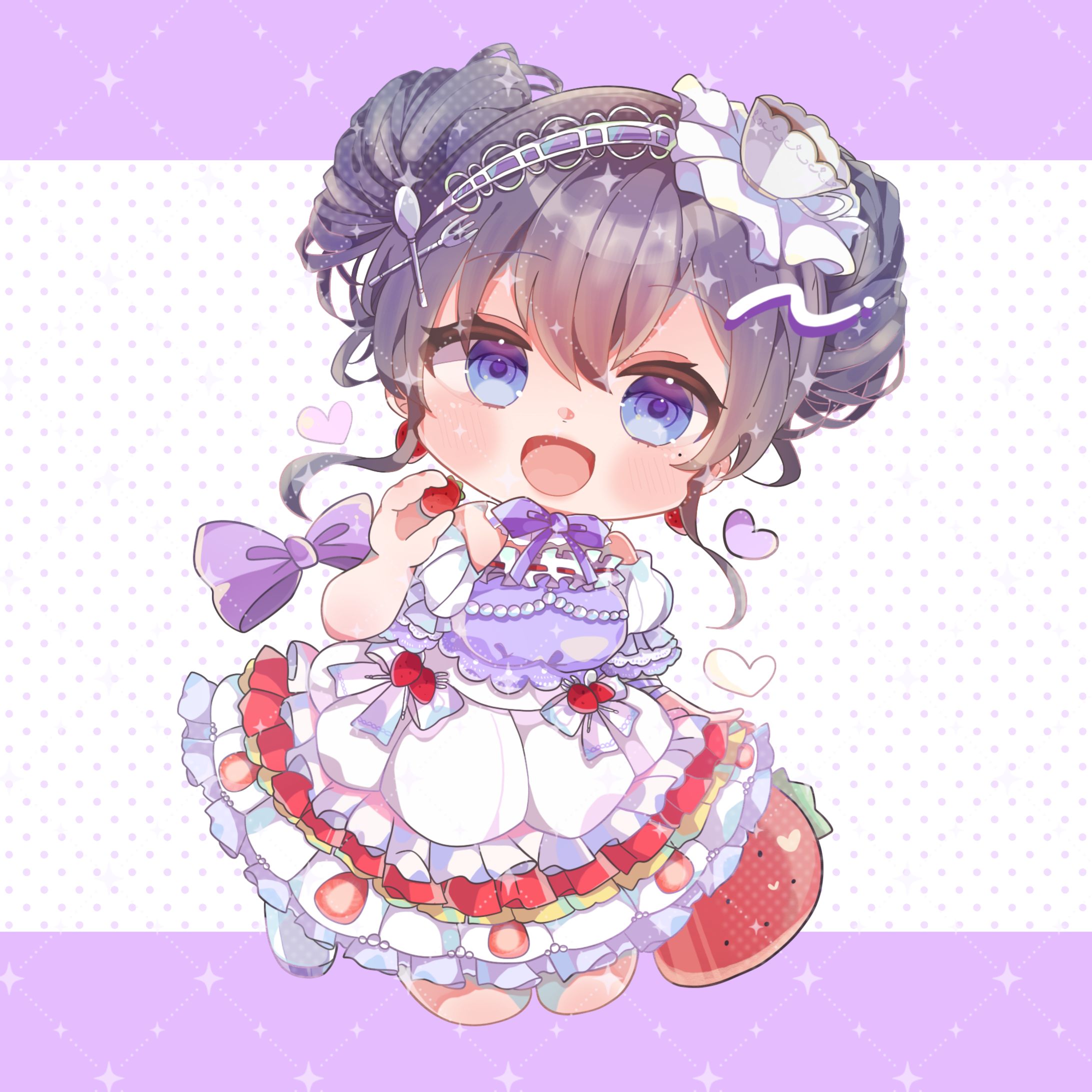 九十九みな様ミニキャライラスト-1