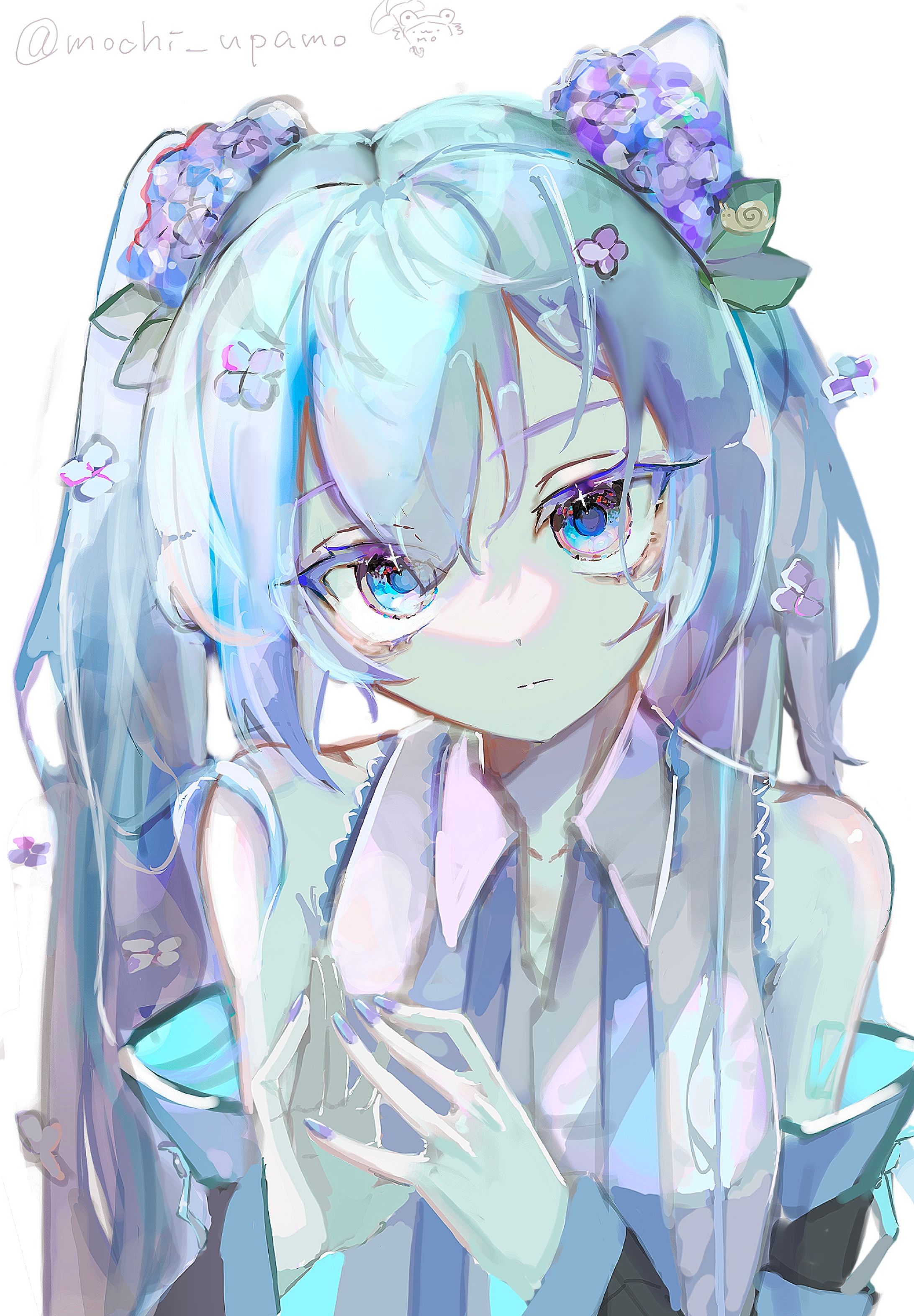 紫陽花ミクさん-1