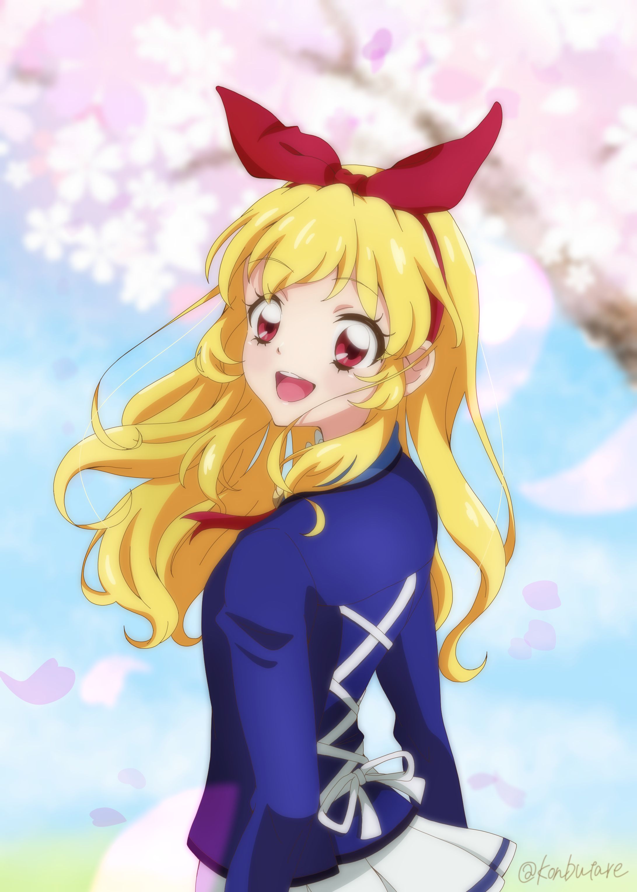 【カラーイラスト】アイカツ_星宮いちご-1