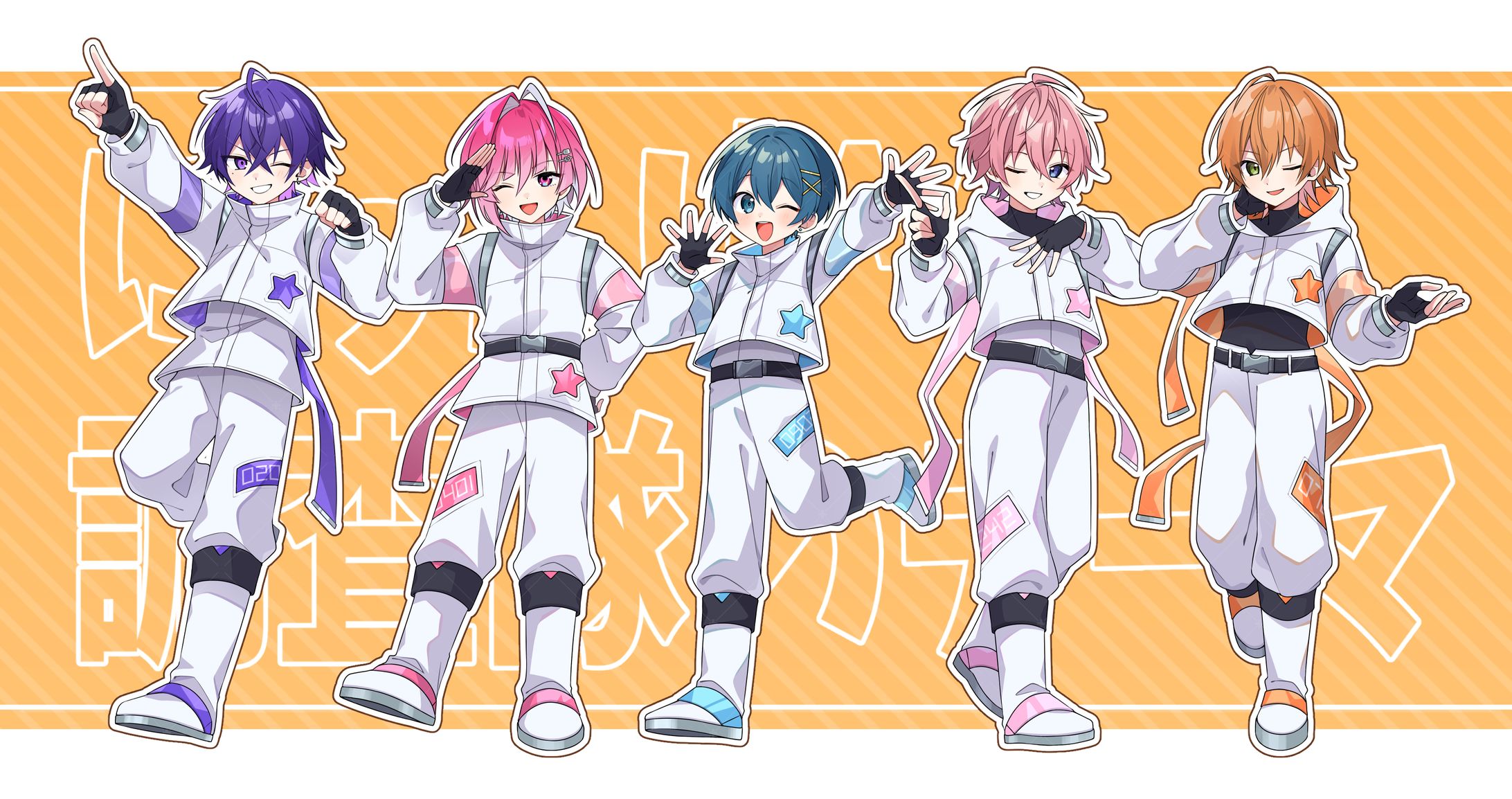 【お仕事】STPR Family 歌ってみたイラスト-1