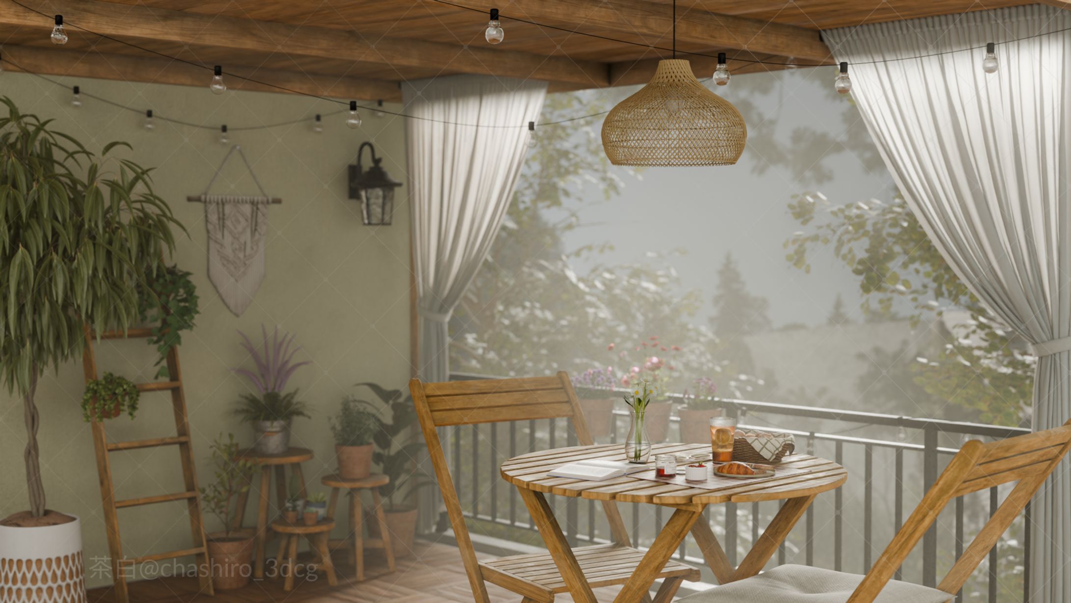 ベランダのある暮らし-1