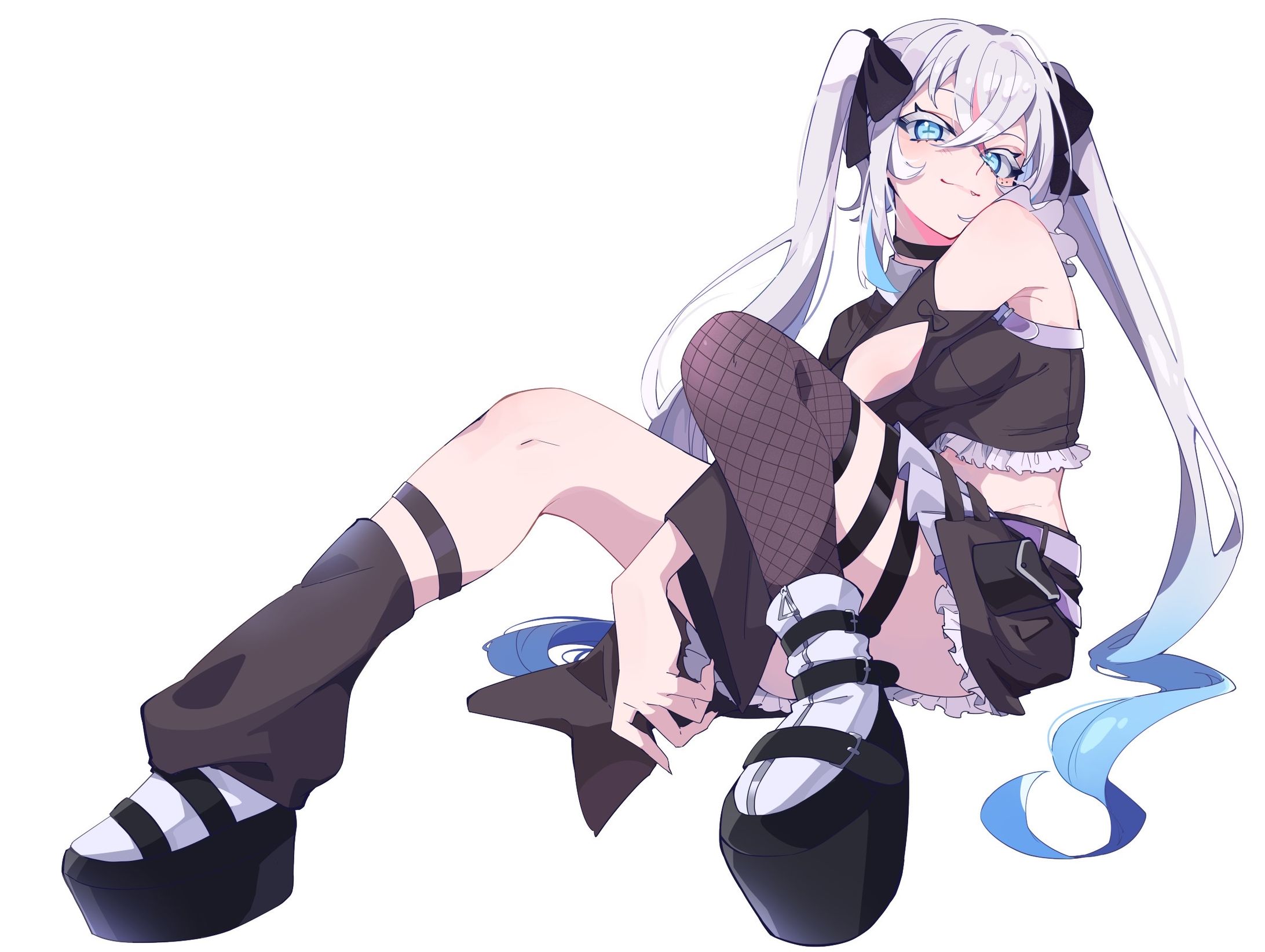 愛瀬りり様 歌ってみた動画用イラスト-1