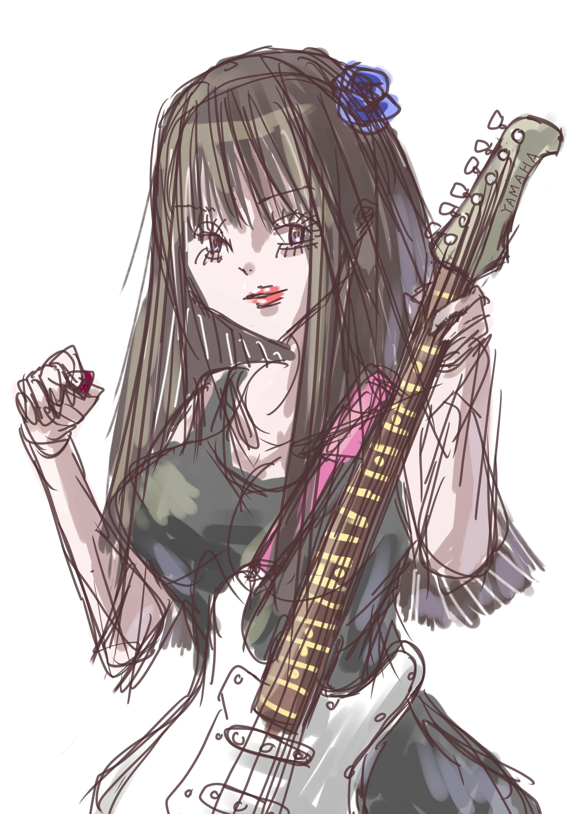 ギター少女-1