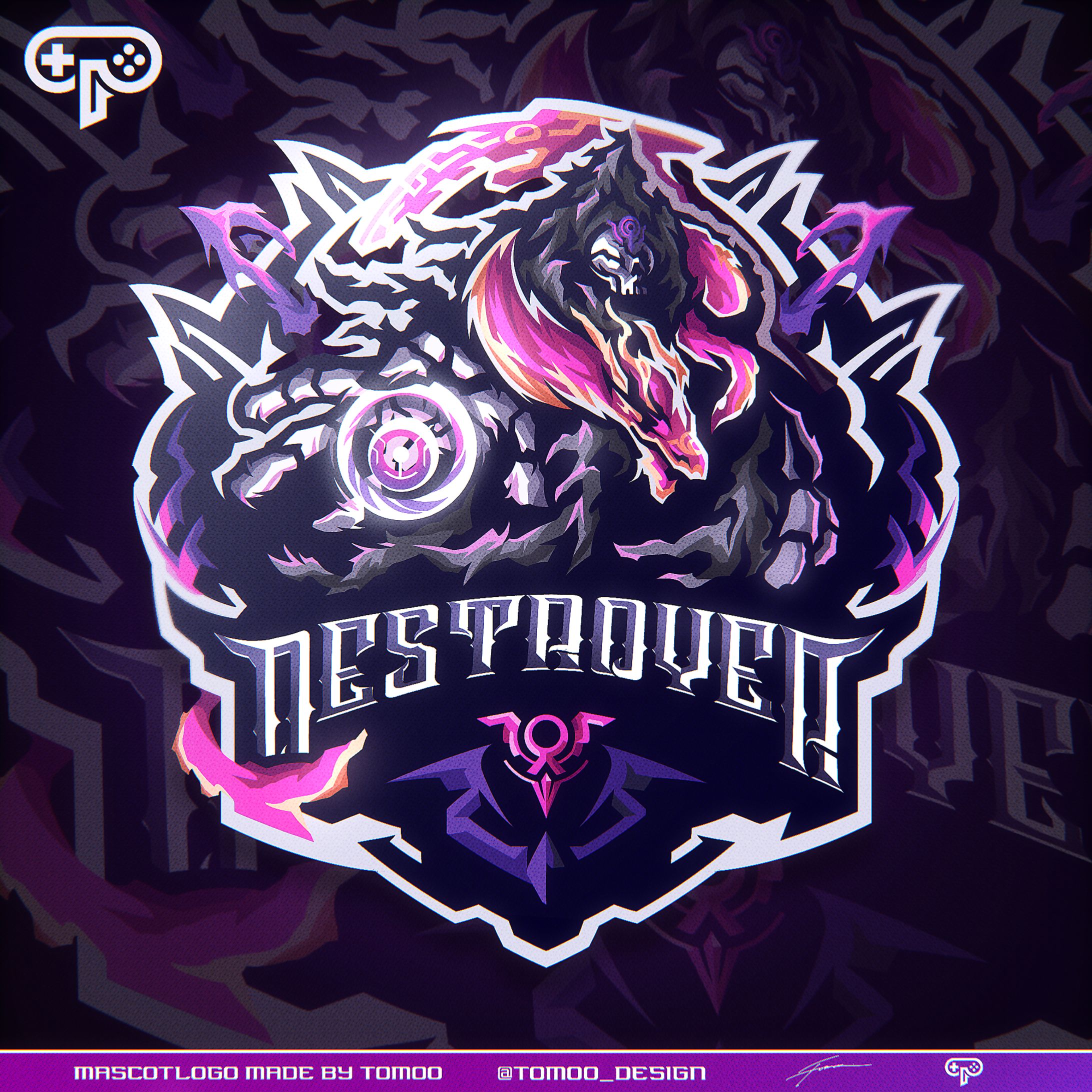 Mascotlogo〜死神&龍〜-1