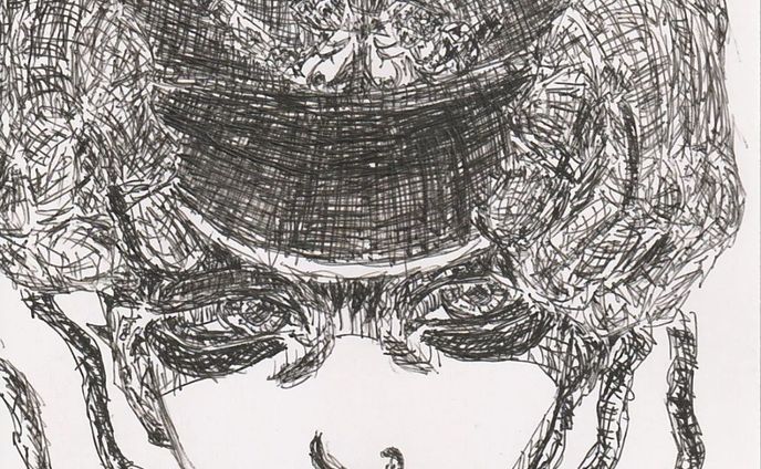 drawing、ペン画
