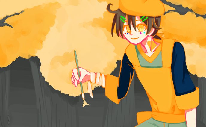 厚塗り