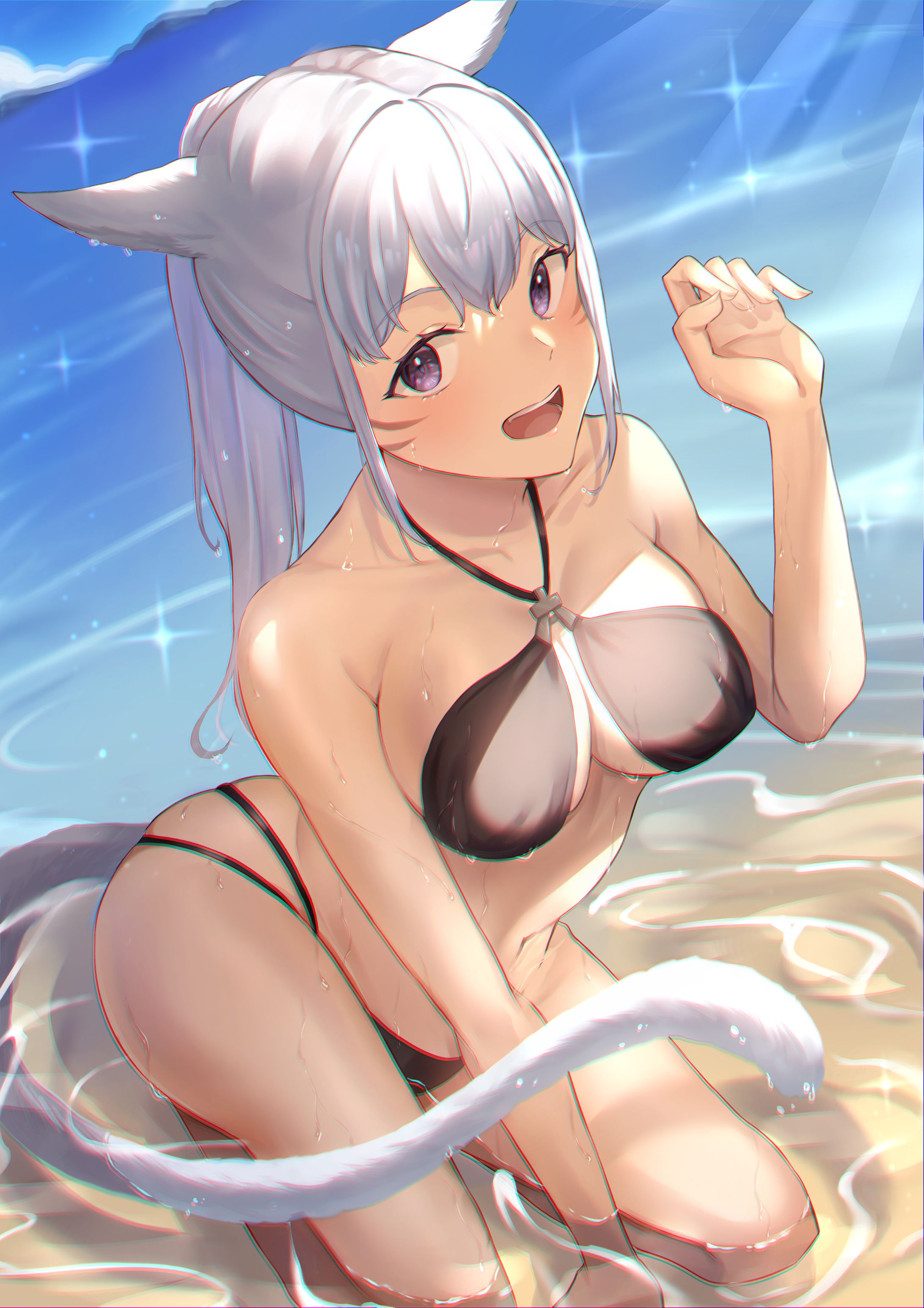 水着ミコッテ-1