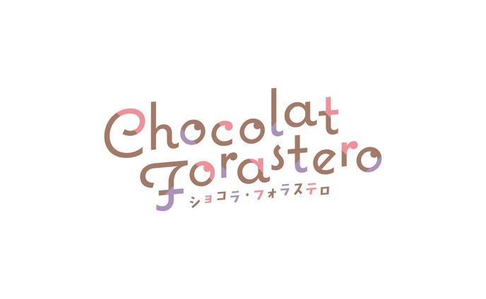 ロゴ、flat color