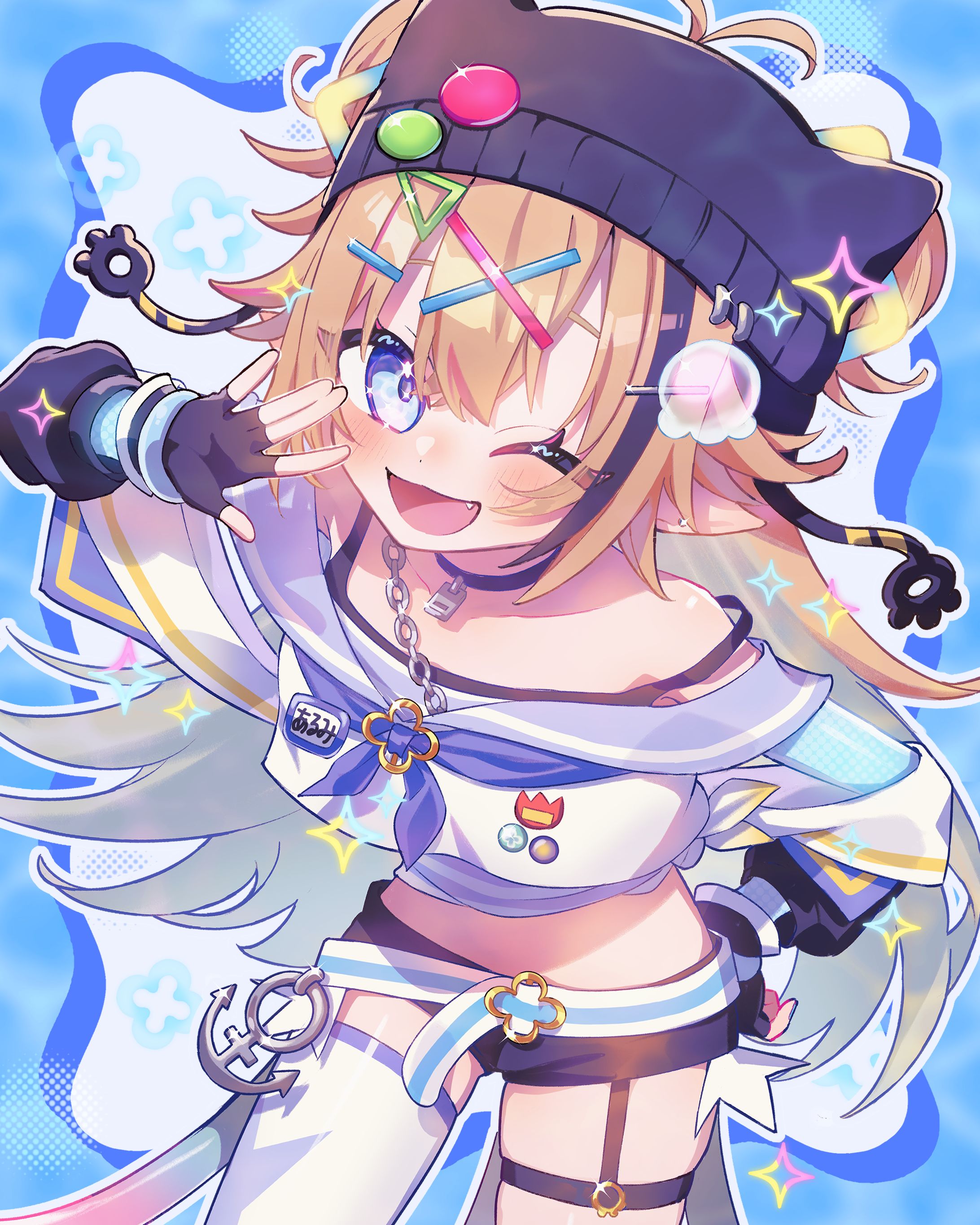 【Commission】花傘あるみさん / Vtuber-1