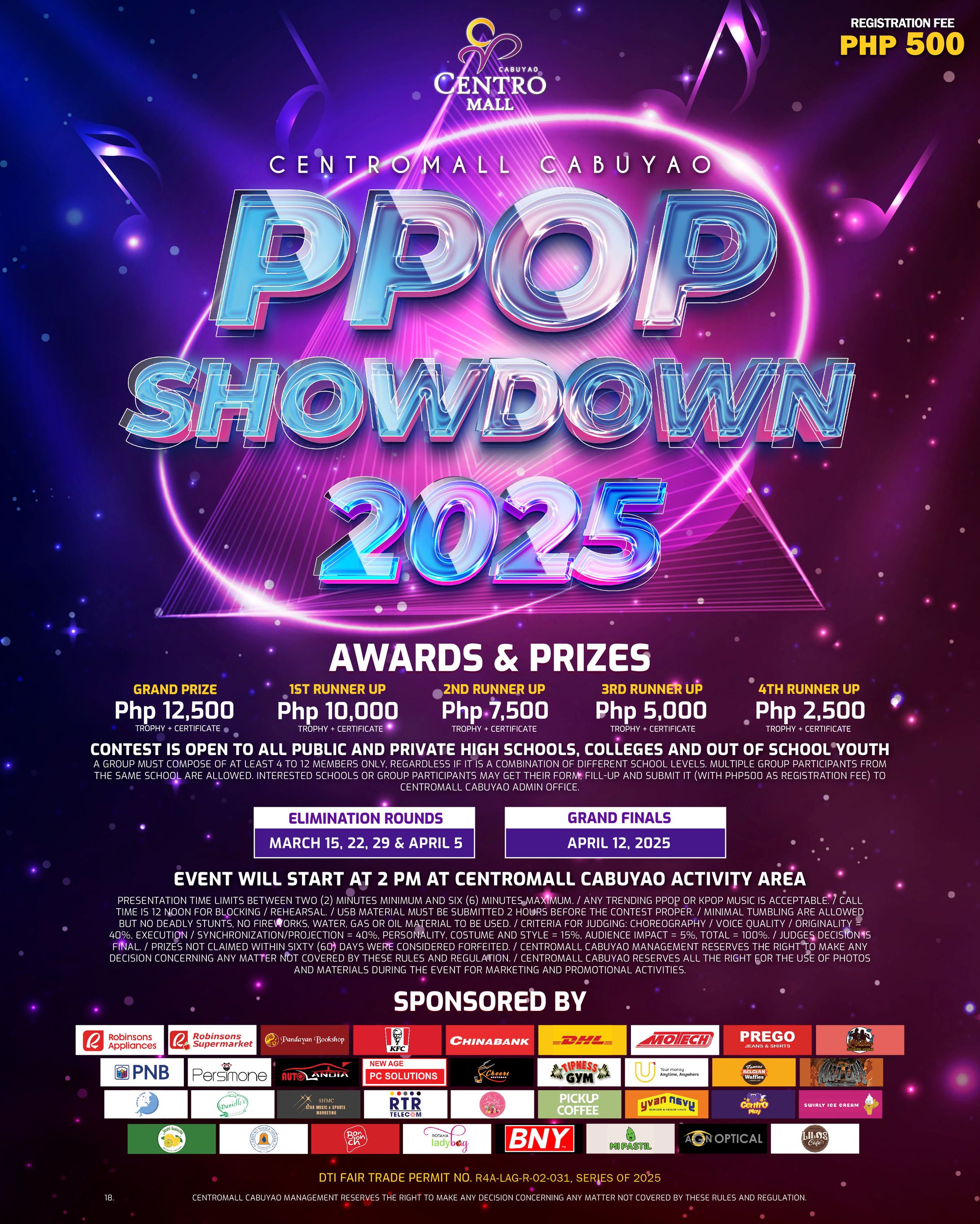 Ppop Showdown 2025 Poster-1