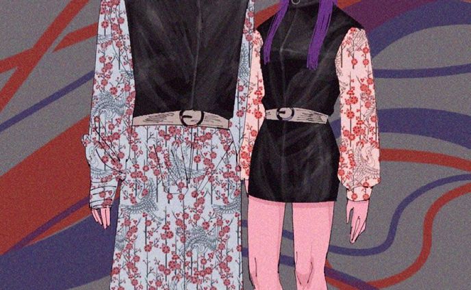 leather＆和柄

#イラスト #fashion #イラストグラム#illustration#drawing#art#illust #ファッション