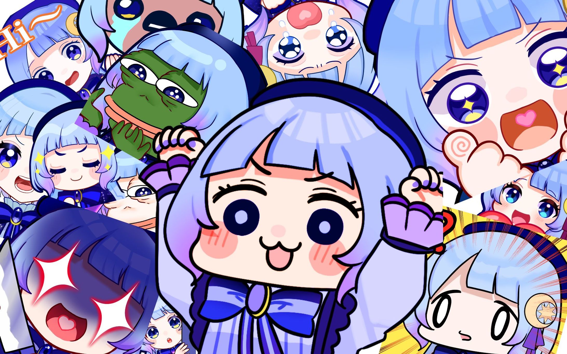 Twitch emotes / 海月夜空-1