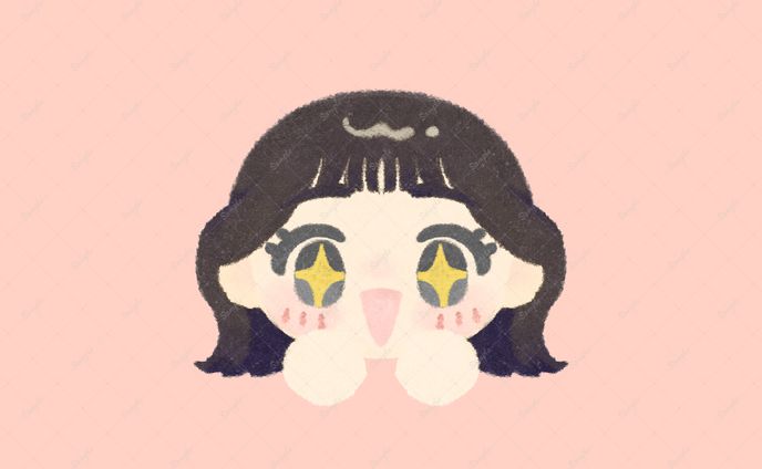 菖蒲様　顔のみのちまデフォ(別アカウントご依頼)