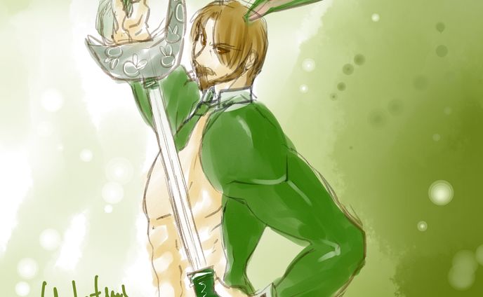 【自創作】OC：近衛師団長（逆バニー）