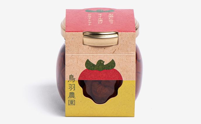 農園 ドライトマトのオイル漬け パッケージ