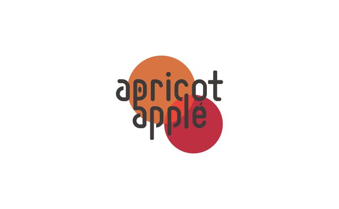 バンド『apricot apple』のロゴデザイン