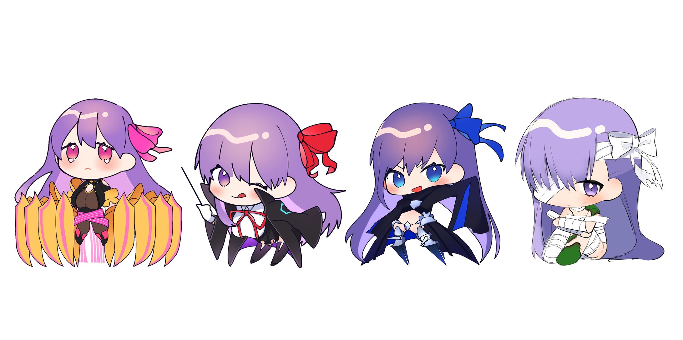 【二次創作】FGOのミニキャラ-1