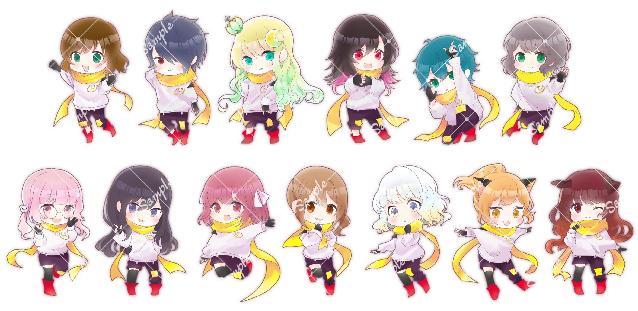 デフォルメイラスト集-1