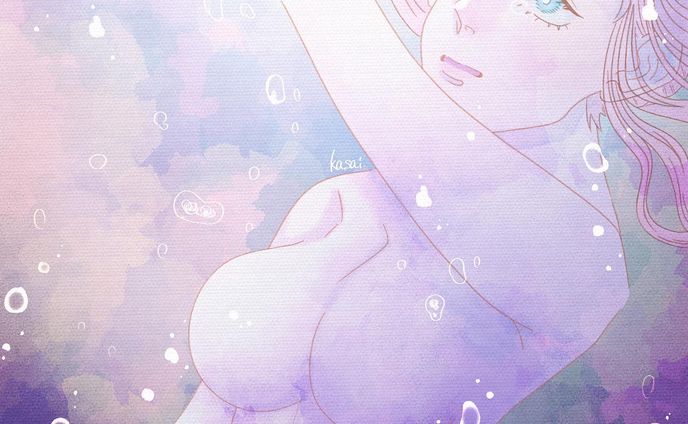 泡になって消える
 #イラスト #イラストレーション  #イラストレーションアート 
 #illust  #illustration  #illustrationart