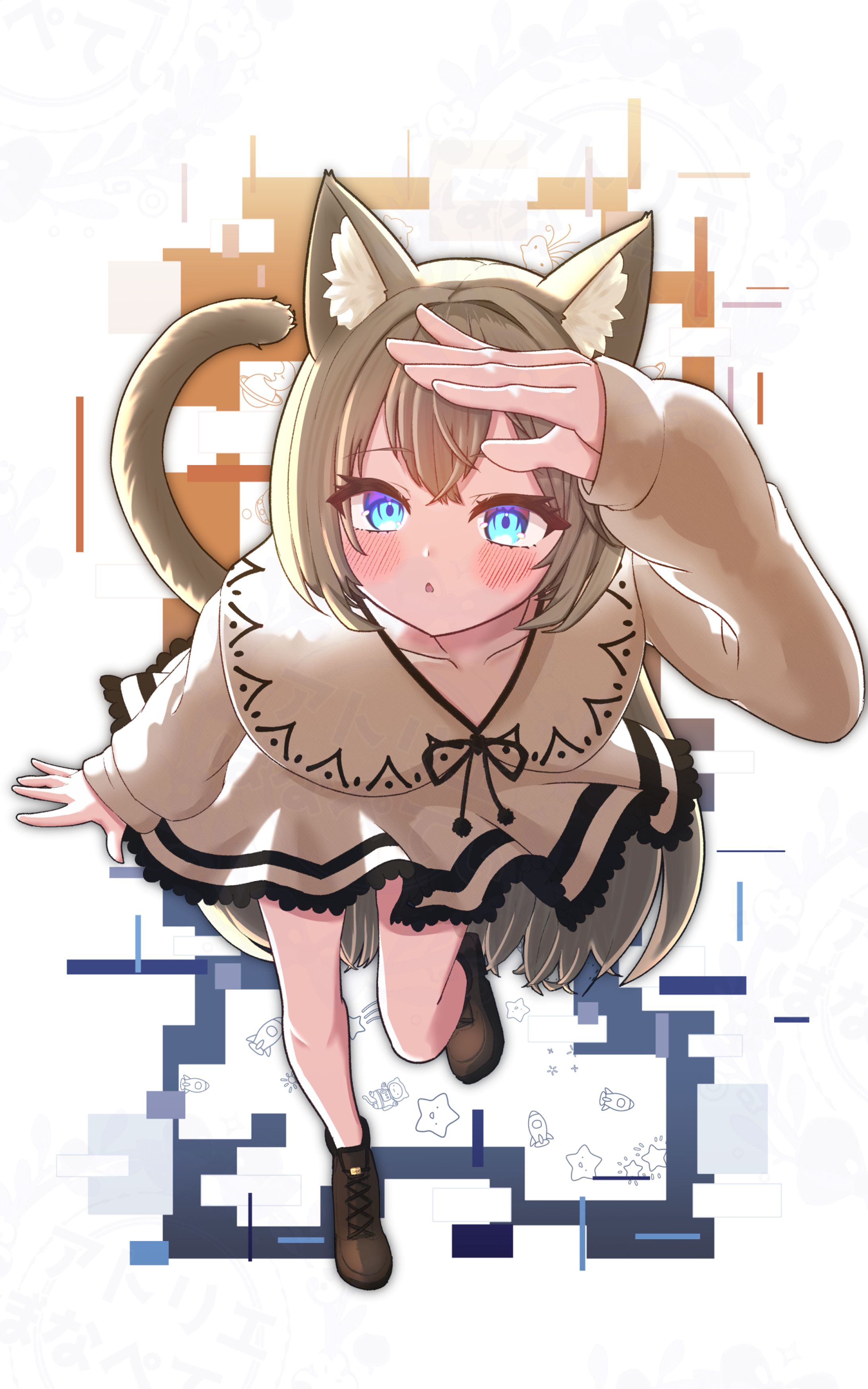 ケモミミの女の子と異世界の出会い-1