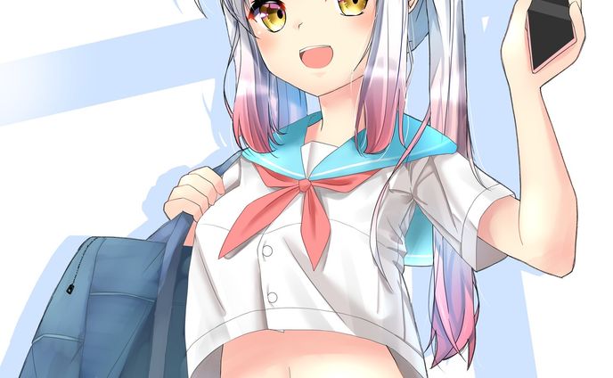 ツインテール少女
