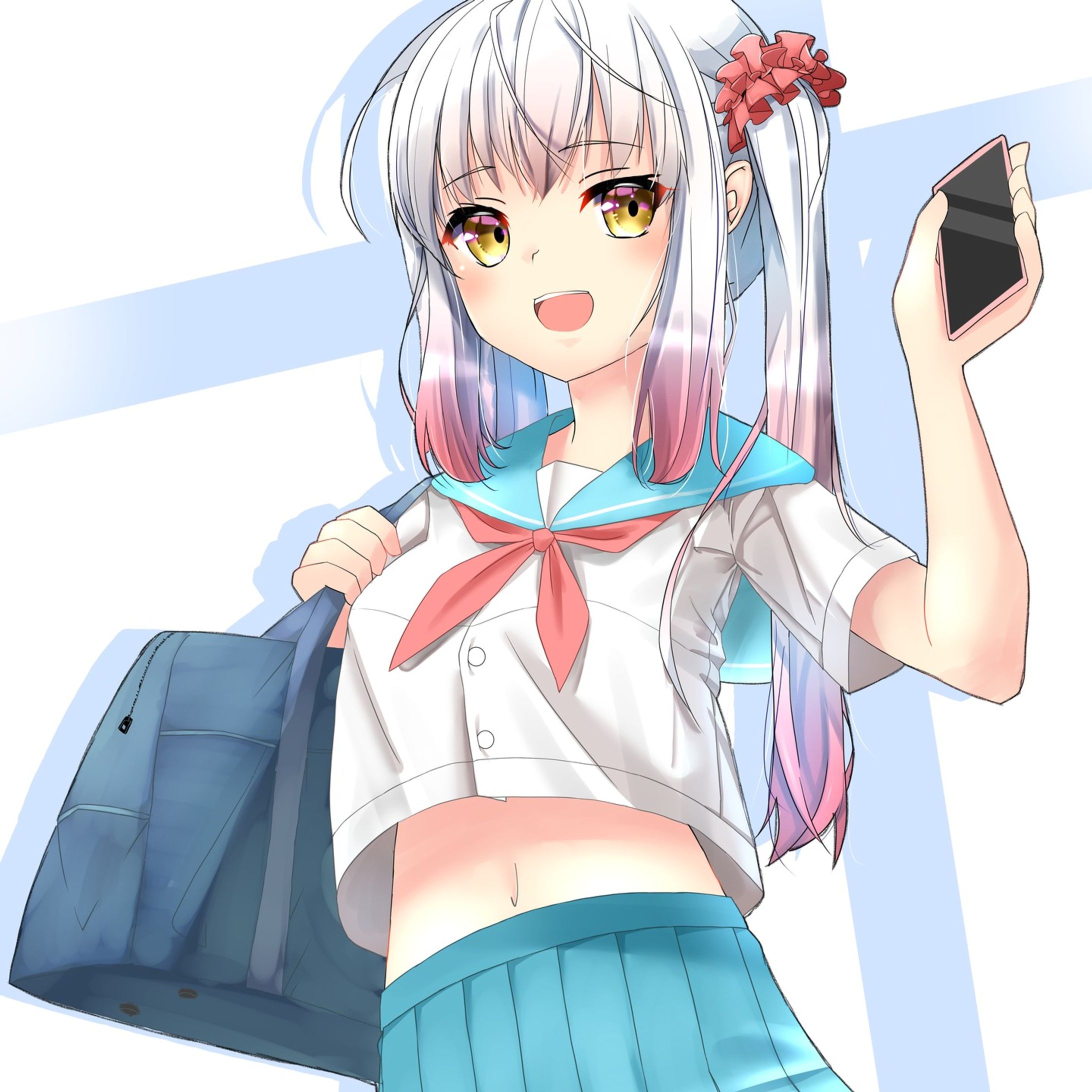 ツインテール少女-1